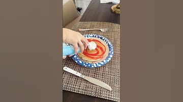 Noah and Adam enjoying pancakes 🥞 for breakfast. #noah #adam #pancake #breakfast