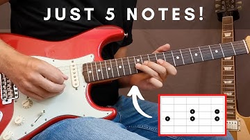 The Best Pentatonic Shape? [Works all over the Neck]