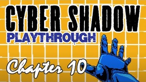 Cyber Shadow Chapter 10 Meka Island Spaceport playthrough