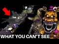 Everything hidden in fnaf the glitched attraction out of bounds  cut content