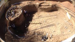 Pool Construction - Rebar Installation