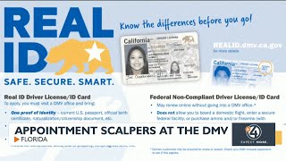 Appointment scalpers at the DMV