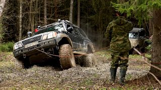 OFFROAD-заруба ГИГАНТОВ || УАЗы на ПОРТАЛАХ против LEXUS LX & JEEP WRANGLER (YJ) || Троицкая ЖЕСТЬ.