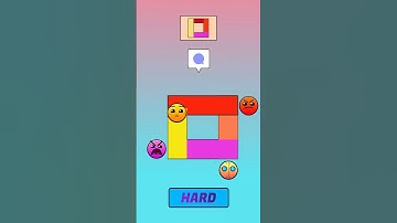 Painting Coloring Puzzle Geometry Dash animation #animation