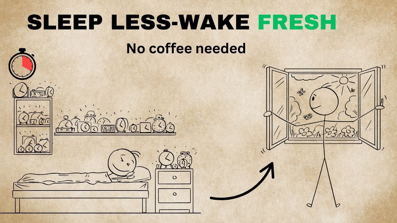 How to Sleep 4 Hours and Feel Like 8 (Science-Backed) - YouTube