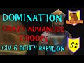 Domination with Crazy Advanced Units #2 – Deity Babylon Civ 6 (Gathering Storm)