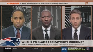 Who is to blame for Patriots choking? Stephen A. Smith, Ryan Clark & Max discuss