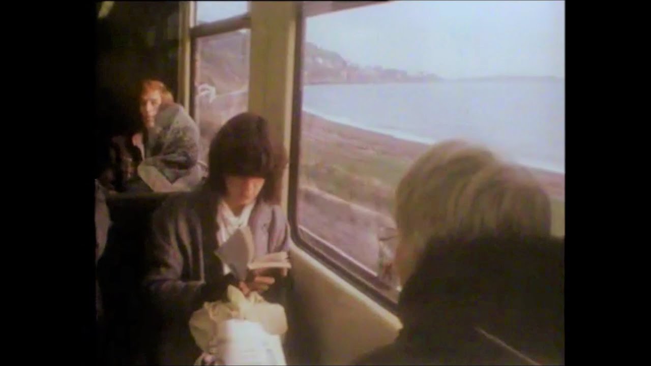 DART Train along The Dublin Coast from Bray to Howth, Ireland 1984