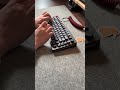 Monsgeek M1, AKKO CS Piano switches typing test