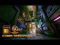 Ue4 cybertown pack  meshingun studio 4k