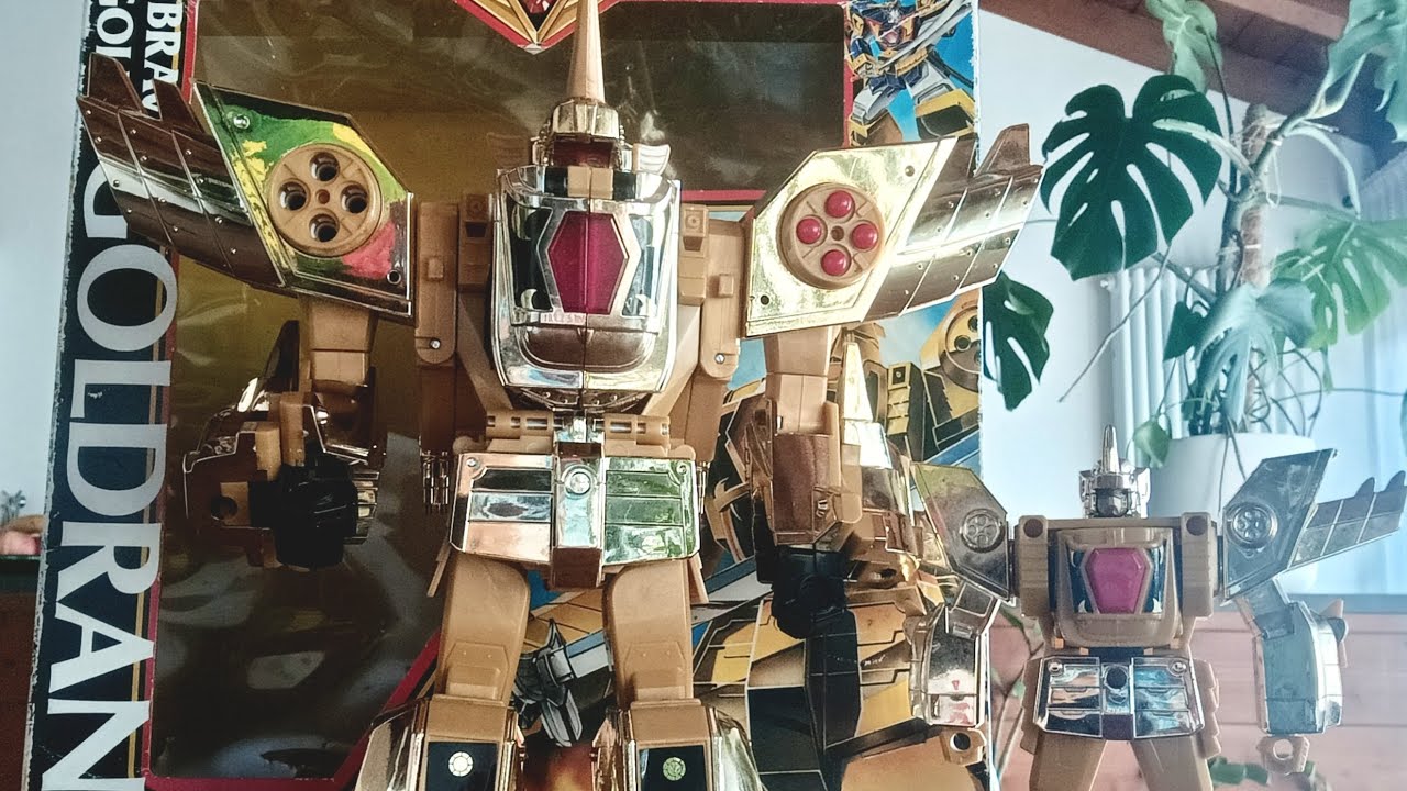 GOLDRAN DX Takara 1995: Il Re Dorato dei Robot Brave! (Trasformazione & Confronto ST)
