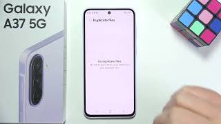 Samsung A37 5G: How to Delete Duplicate Files