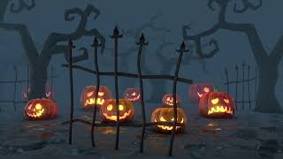 Halloween Scene & Sounds - Pumpkin Patch - Jack O Lanterns