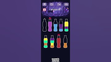 Water Sort Puzzle - Level 33 [#Gameplay by #GamesArena]