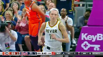 Fire In The HULL - Lexie Hull HIGHLIGHTS - Indiana Fever VS The Connecticut Sun thumbnail