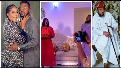 Kolawole Ajeyemi (Toyin Abraham) blow H0T after someone did this to his wife on IGBEKELEMI movie SET