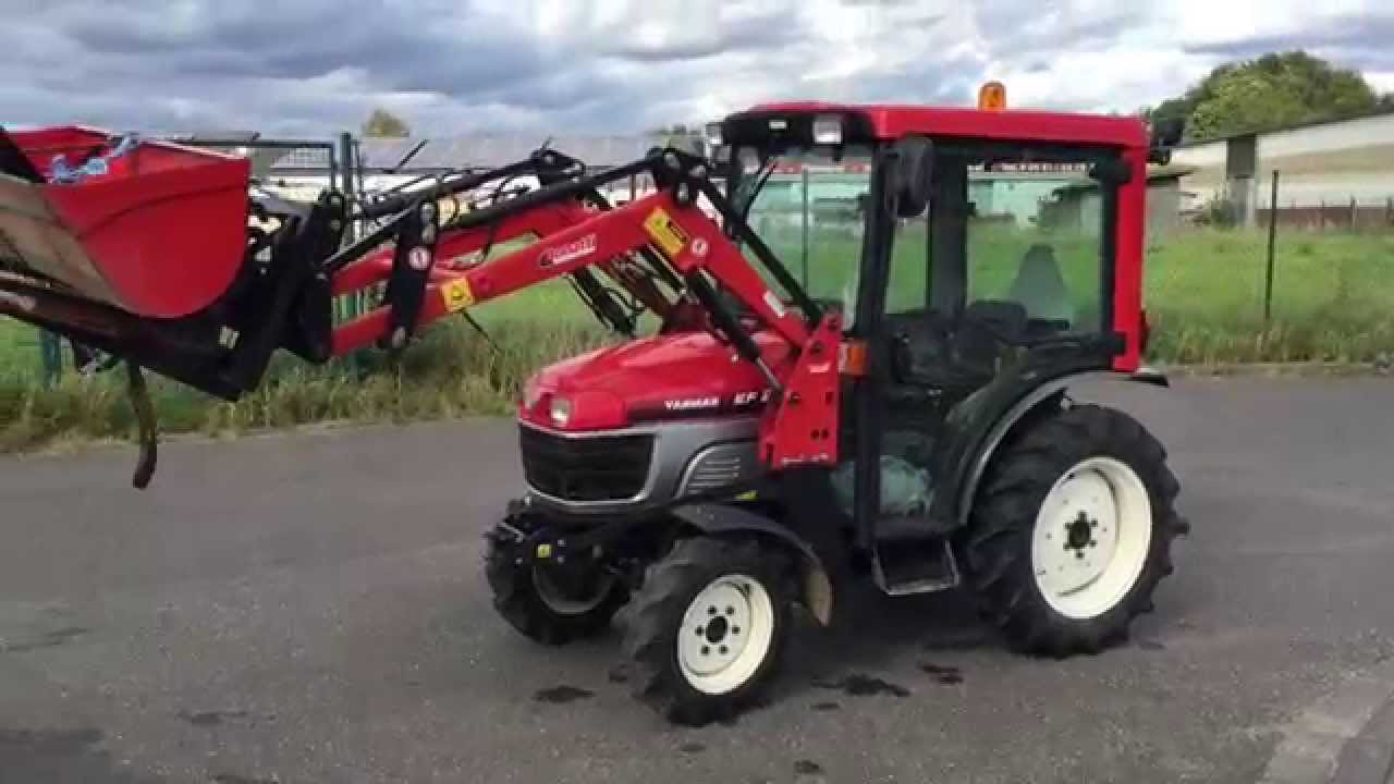 Allrad Kmpakttraktor Yanmar EF 230, FL-Bonatt MP2, Germany
