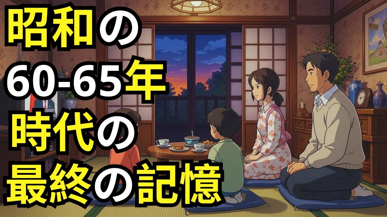 昭和60年から平成元年まで 時代の変わり目に残るノスタルジックな記憶