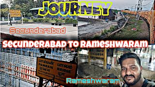 Secunderabad to Rameshwaram Journey by Special Train #southcentralrailways #indianrailways #Wap4