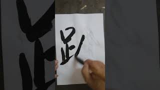 中国艺术 書道 趴