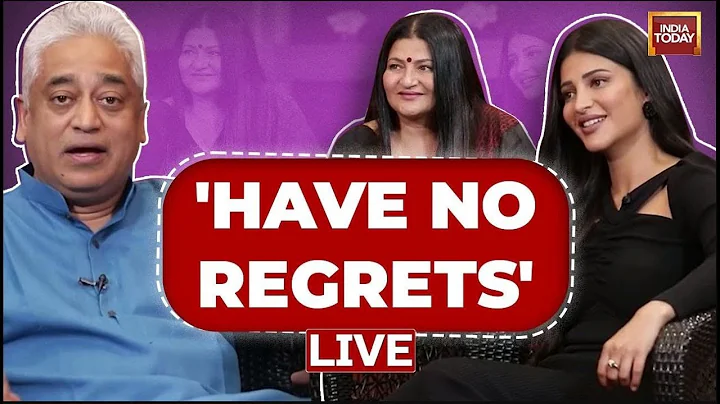 Shruti Haasan Live | Rajdeep Sardesai In Candid Co...