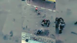 مواطنون يمنعون شرطيا من إطلاق الرصاص على مسلح هائج بالدارالبيضاء