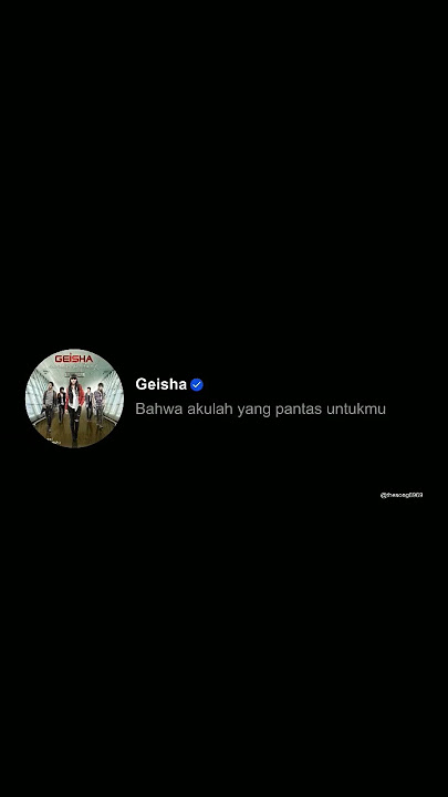 Karena Kamu - Geisha (Lirik) #shorts
