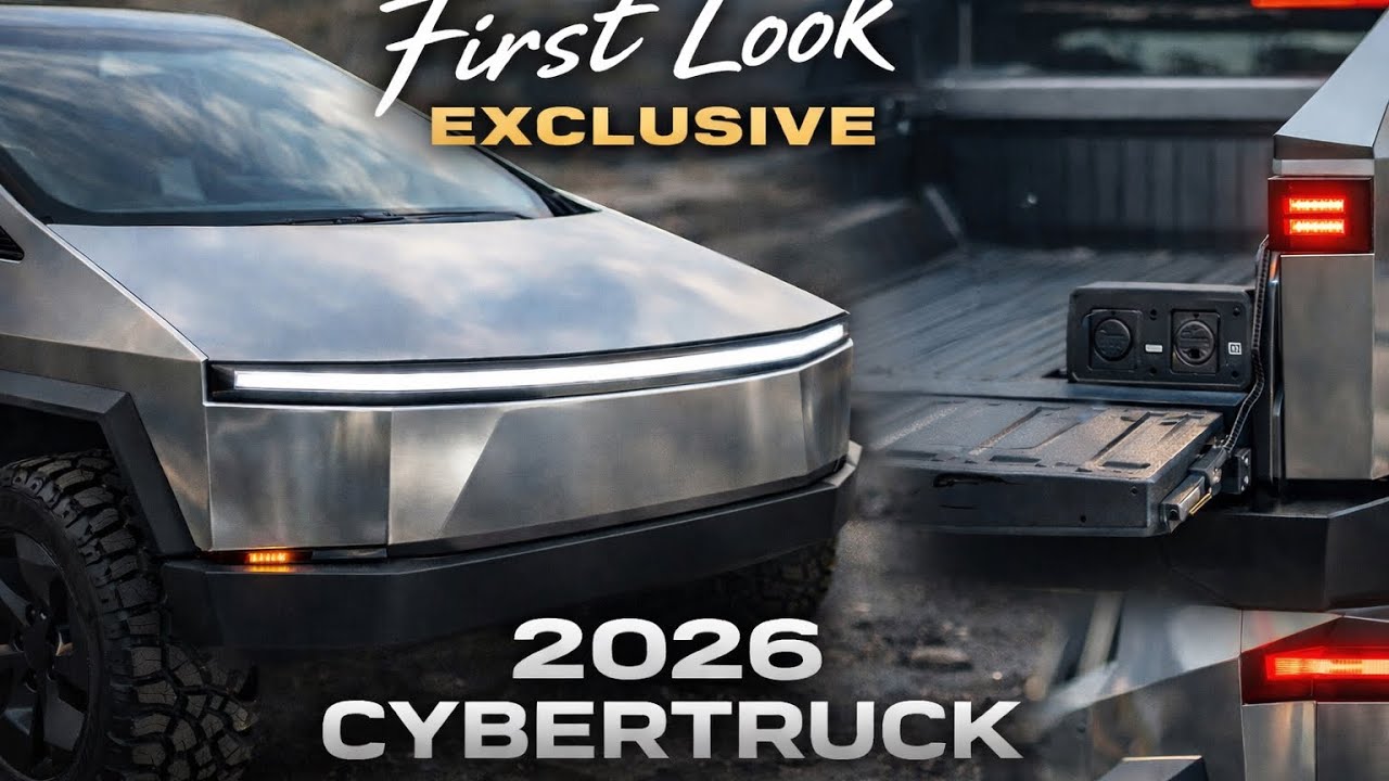 2026 Cybertruck — First Look Exclusive (Close-Up Exterior Walkaround)