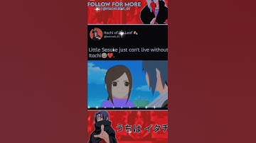 little sasuke just can