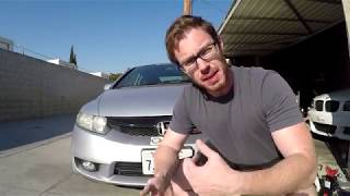 Honda Civic Si Brake Pad Replacement Diy Walkthrough 2006-2011