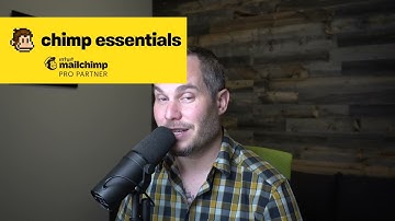 Mailchimp | account housekeeping Paul Jarvis at Chimp Essentials