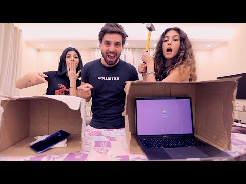 تحدي لا تكسر الصندوق الغلط مع سيدرا و شيرين