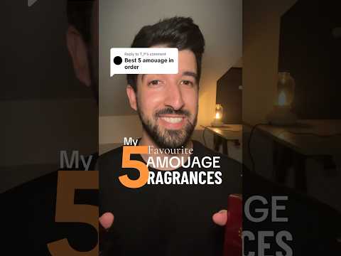 My TOP 5 Amouage Fragrances Perfume Fragrance Amouage