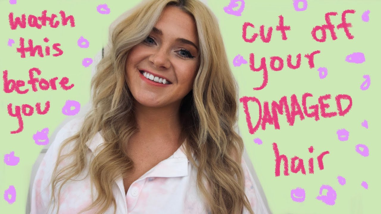 how I style my super damaged hair (tips for hair that snaps!)