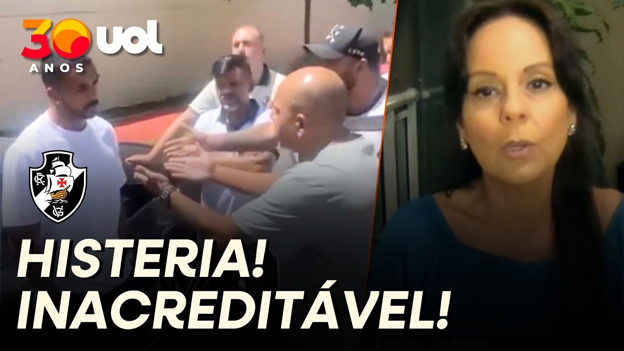'ENQUADRO EM PAULO HENRIQUE, DO VASCO, MOSTRA HISTERIA NO FUTEBOL BRASILEIRO!' FABÍOLA SE REVOLTA!