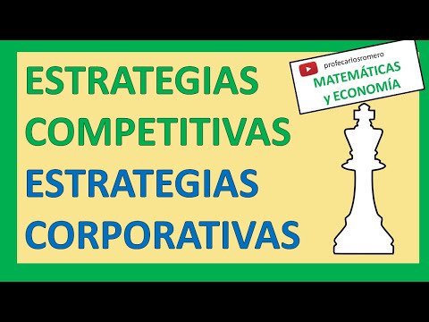 Video: ¿Cuál es la diferencia entre una estrategia corporativa y una estrategia competitiva?
