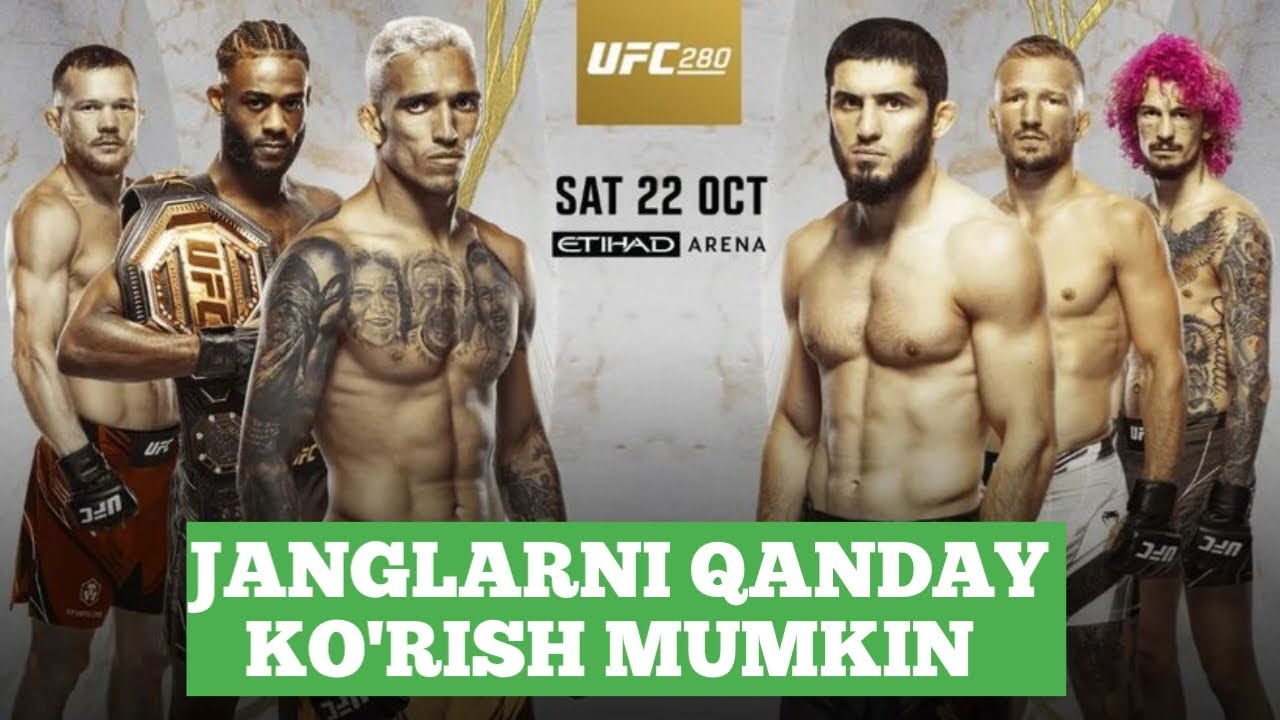 Трансляция UFC 264