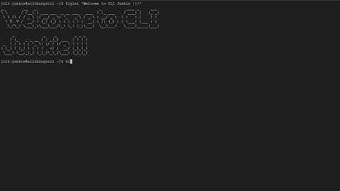 Install figlet on CentOS 7 and create ASCII Text Art