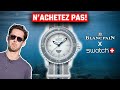 Swatch vous prend pour des c0ns  swatch x blancpain fifty fathom