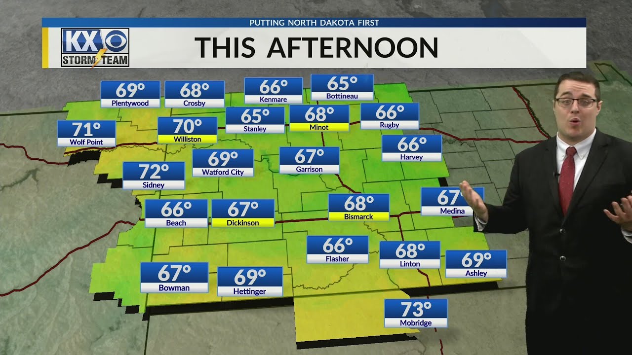 Rain chances for this morning before drier days into the weekend - YouTube