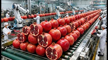 Inside a Modern Pomegranate Processing Factory: How Fresh Pomegranates Become Premium Juice