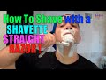Parker Shavette Barber Style Shavette Razor Shave and Review