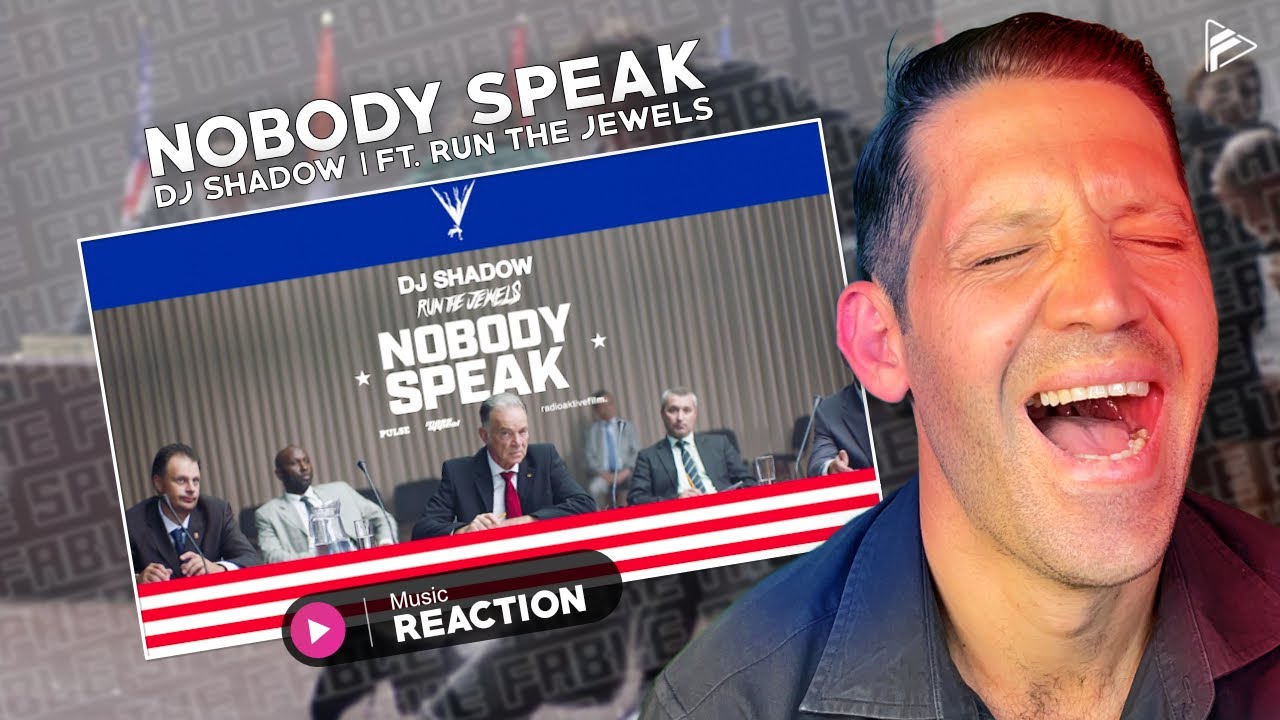 DJ Shadow Nobody Speak feat. Run The Jewels (Official Video) Reaction