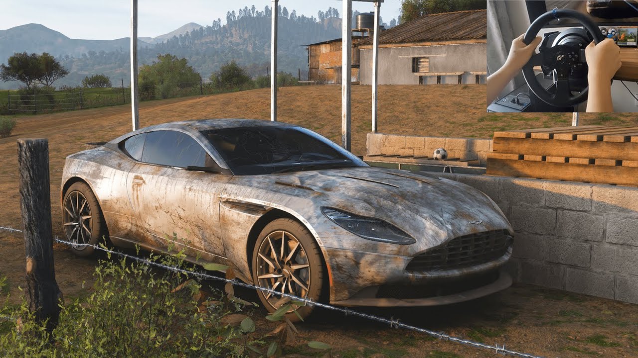 Rebuilding ASTON MARTIN DB11 (1000+ HP) - Forza Horizon 5 | Thrustmaster T300RS Gameplay