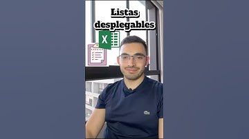 📋 Listas Desplegables en Excel: Más Orden, Menos Errores ✅