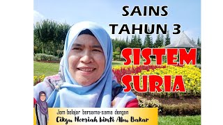 SISTEM SURIA - Sains Tahun 3