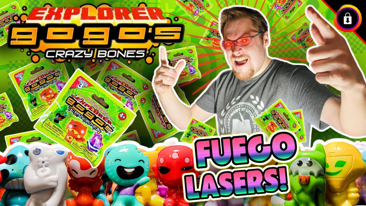 FUEGO LAZER INSANITY!! - Gogo's Crazy Bones Series 3 