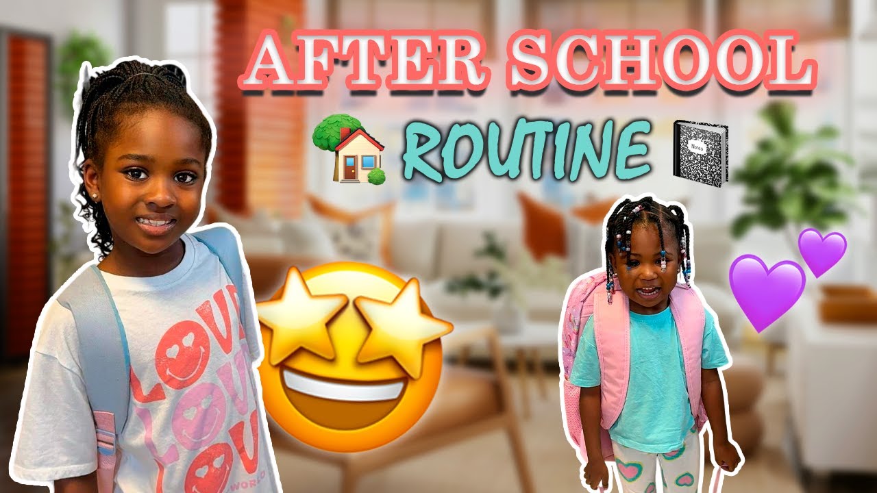OUR AFTER SCHOOL ROUTINE! - YouTube