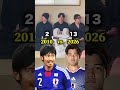 【日本代表】2010vs2026 #サッカー#いごっそう