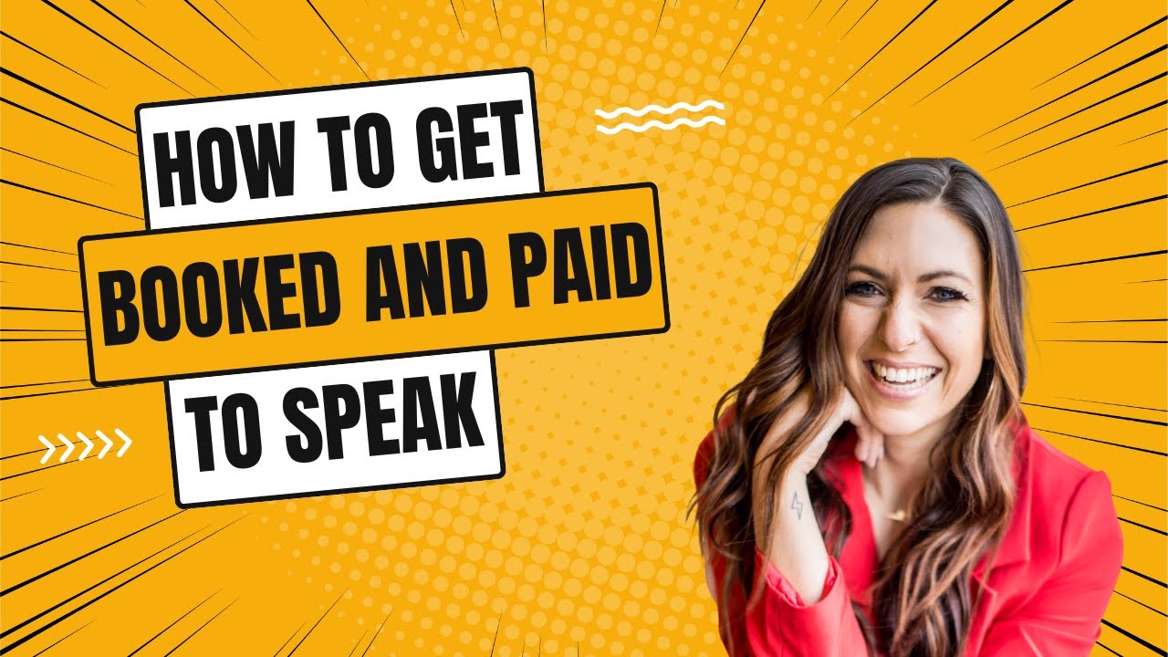 How to Get Paying Speaking Gigs - YouTube
